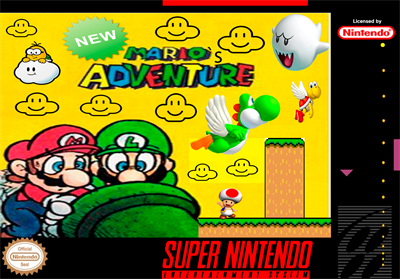 New Mario's Adventure - Box - Front Image