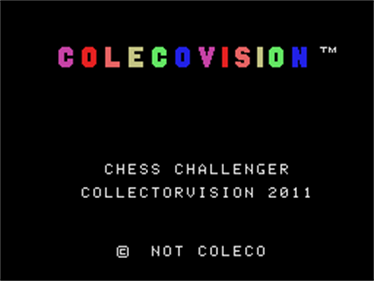 Chess Challenger - Screenshot - Game Title Image
