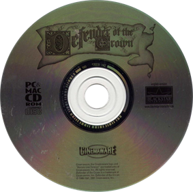 Defender of the Crown: Digitally Remastered Collector's Edition - Disc Image