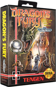 Dragon's Fury - Box - 3D Image