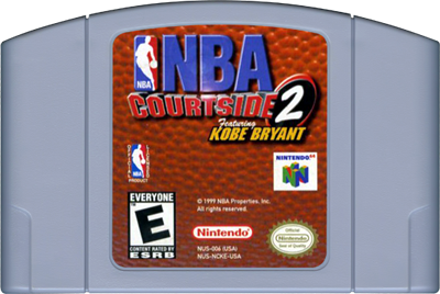 NBA Courtside 2 featuring Kobe Bryant - Cart - Front Image