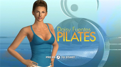 Daisy Fuentes Pilates - Screenshot - Game Title Image