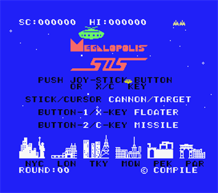 Megalopolis SOS - Screenshot - Game Title Image