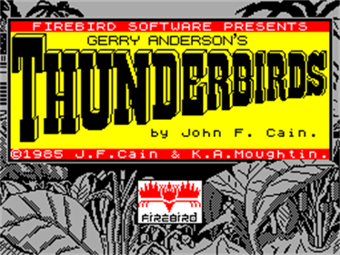 Thunderbirds (Firebird Software) - Screenshot - Game Title Image
