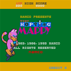 Tiny Hopping Mappy - Screenshot - Game Title Image