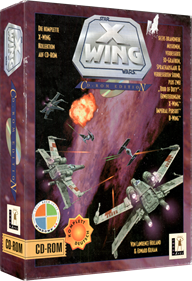 Star Wars: X-Wing (Collector's CD-ROM) - Box - 3D Image