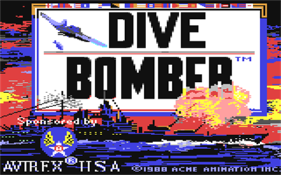 Dive Bomber (Epyx) - Screenshot - Game Title Image