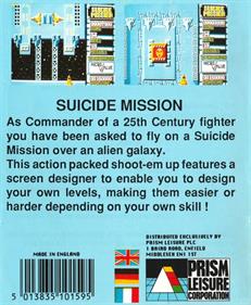 Suicide Mission - Box - Back Image