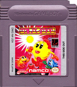 Ms. Pac-Man - Cart - Front Image