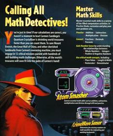 Carmen Sandiego Math Detective - Advertisement Flyer - Front Image