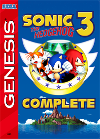 Sonic The Hedgehog 3 Complete - Box - Front Image