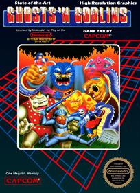 Ghosts 'n Goblins - Box - Front - Reconstructed