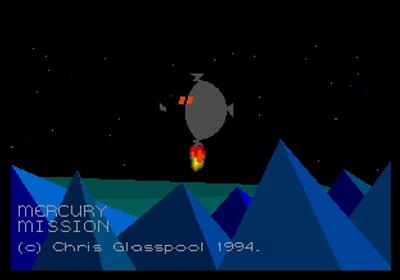 Mercury Mission - Screenshot - Game Title Image