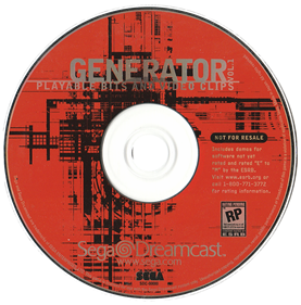 Generator Vol. 1 - Disc Image