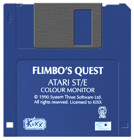 Flimbo's Quest - Fanart - Disc Image