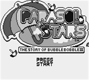 Parasol Stars: Rainbow Islands II - Screenshot - Game Title Image
