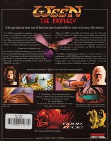 Ween: The Prophecy - Box - Back Image