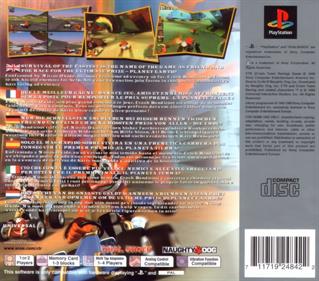 CTR: Crash Team Racing - Box - Back Image