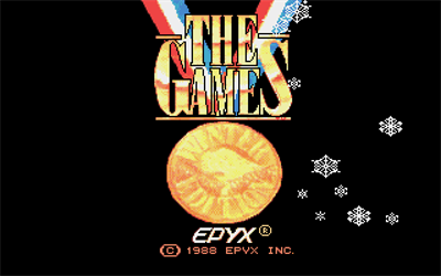 The Games: Winter Edition - Screenshot - Game Title Image