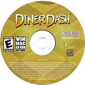 Diner Dash - Disc Image