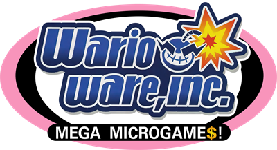 WarioWare, Inc.: Mega Microgame$! - Clear Logo Image