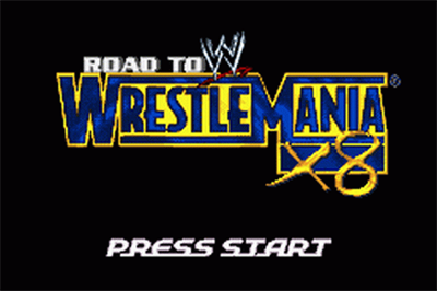 WWE Road to WrestleMania X8 - Screenshot - Game Title Image