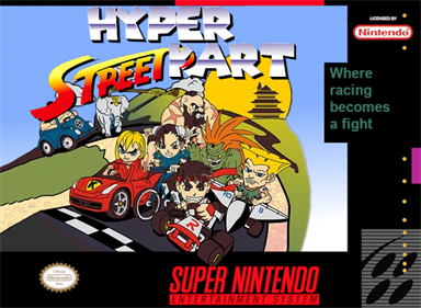 Hyper Street Kart - Fanart - Box - Front