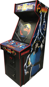 Mortal Kombat II - Arcade - Cabinet Image