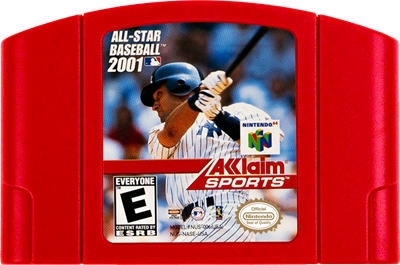 All-Star Baseball 2001 - Cart - Front Image