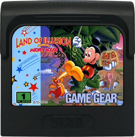 Land of Illusion Starring Mickey Mouse - Cart - Front Image