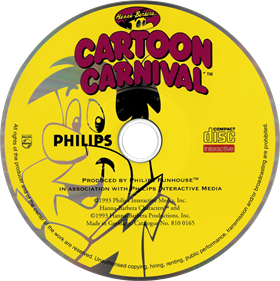 Hanna-Barbera Cartoon Carnival - Disc Image
