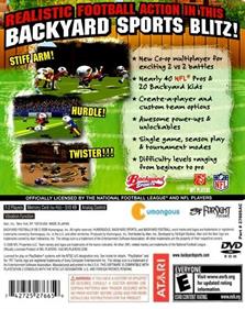 Backyard Football '10 - Box - Back Image