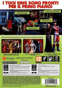 The Sims 3: Movie Stuff - Box - Back Image