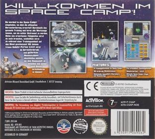 Space Camp - Box - Back Image