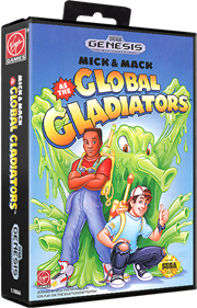 Mick & Mack as the Global Gladiators - Box - 3D Image