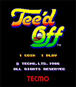 Tee'd Off - Screenshot - Game Title Image