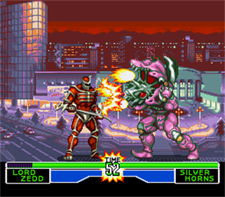 Mighty Morphin Power Rangers: The Fighting Edition - Screenshot - Gameplay Image
