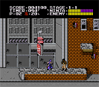 Ninja Gaiden Trilogy - Screenshot - Gameplay Image