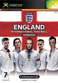 England International Football: 2004 Edition - Box - Front Image