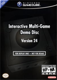 Interactive Multi-Game Demo Disc Version 24 - Box - Front Image