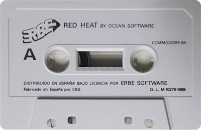 Red Heat (Ocean Software) - Cart - Front Image