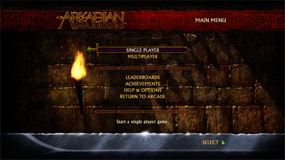 Arkadian Warriors - Screenshot - Game Select Image