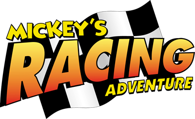 Mickey's Racing Adventure - Clear Logo Image
