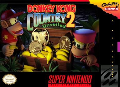 Donkey Kong Country 2: Unveiled - Box - Front Image