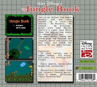 The Jungle Book - Fanart - Box - Back
