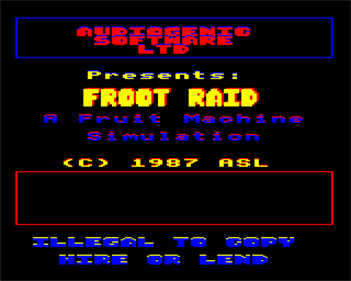 Fruit Raid - Screenshot - Game Title Image