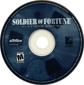 Soldier Of Fortune Platinum Edition - Disc Image