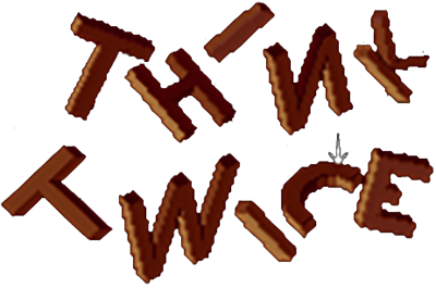 Think Twice - Clear Logo Image