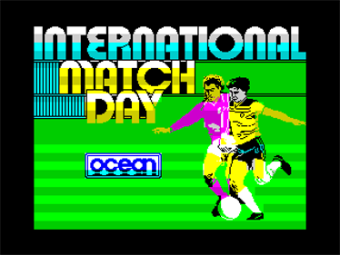 International Match Day - Screenshot - Game Title Image