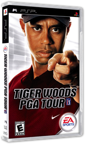 Tiger Woods PGA Tour - Box - 3D Image
